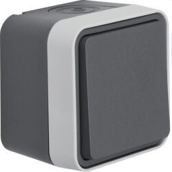 Berker Taster M3Schliesser W.1 grau