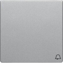 Berker Wippe M3Symbol Klingel Q1/Q3 alu samt lackiert