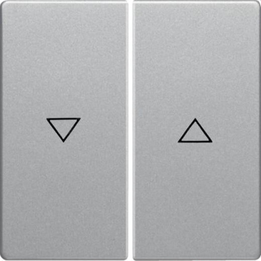 Berker Wippe M3Symbol Pfeil Q1/Q3 alu samt lackiert