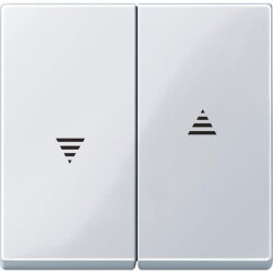 Merten Serienwippe 432425 aktivweiss glaenzend System M