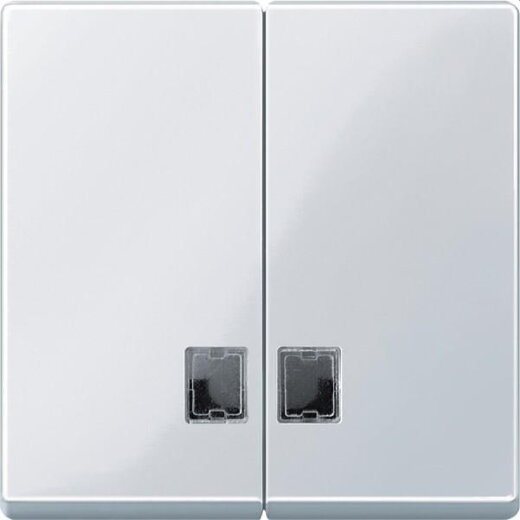 Merten Serienwippe 438525 aktivweiss glaenzend System M