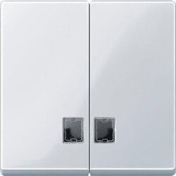 Merten Serienwippe 438525 aktivweiss glaenzend System M