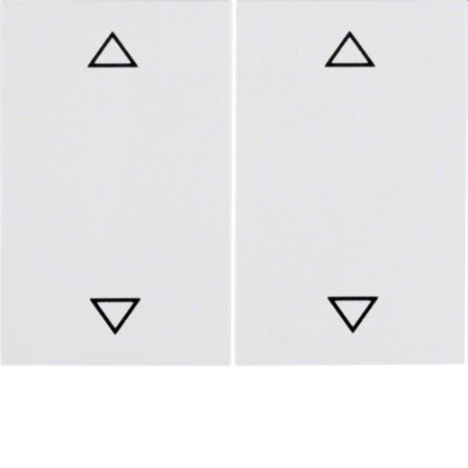 Berker Serienwippe M314357209 Pfeile polarweiss glaenzend