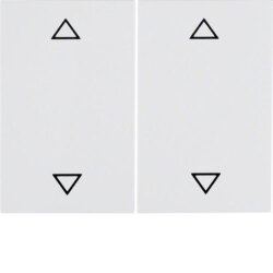 Berker Serienwippe M314357209 Pfeile polarweiss glaenzend