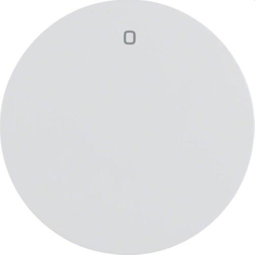 Berker Wippe M316222089 Aufdruck 0 polarweiss glaenzend