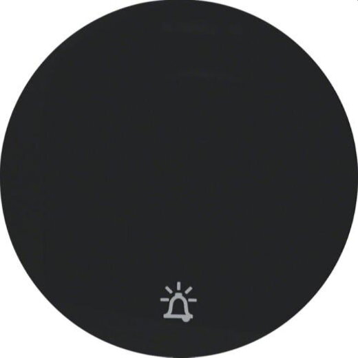 Berker Wippe M316202025 Symbol Klingel schwarz glaenzen