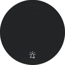Berker Wippe M316202025 Symbol Klingel schwarz glaenzen