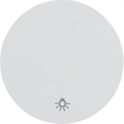 Berker Wippe M316202079 Symbol Licht polarweiss glaenze