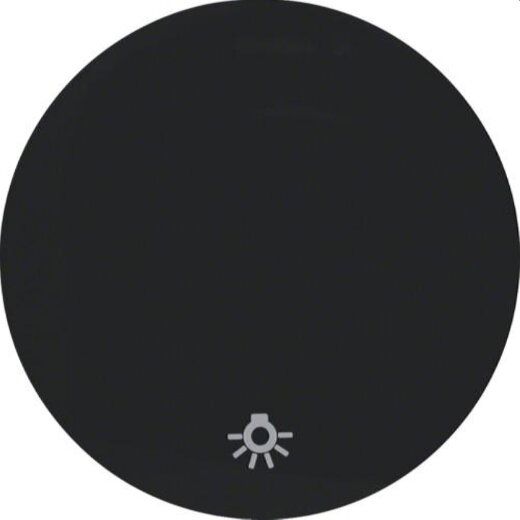 Berker Wippe M316202035 Symbol Licht schwarz glaenzend