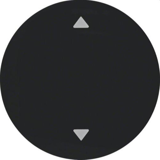 Berker Wippe M316202005 Symbol Pfeile schwarz glaenzend