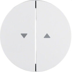 Berker Serienwippe M316252089 Aufdruck Pfeil polarweiss...