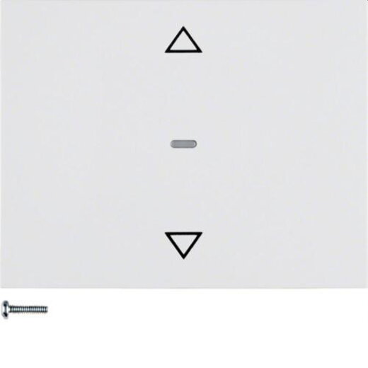 Berker Jalousietaste M385241179 polarweiss glaenzend