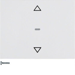 Berker Jalousietaste M385241179 polarweiss glaenzend