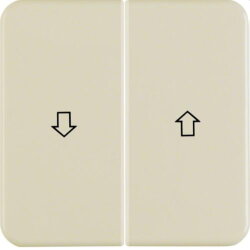 Berker Serienwippe M3155222 Symbol Pfeil IP44 weiss