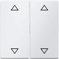 Berker Serienwippe M316446089 polarweiss samt