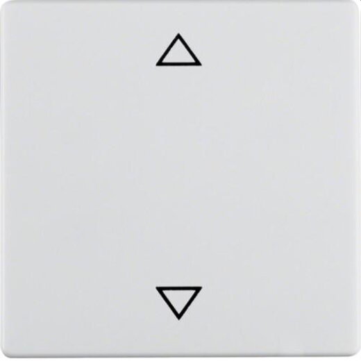 Berker Wippe M316206079 Symbol Pfeil polarweiss samt