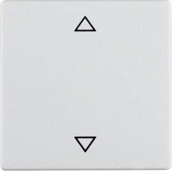 Berker Wippe M316206079 Symbol Pfeil polarweiss samt