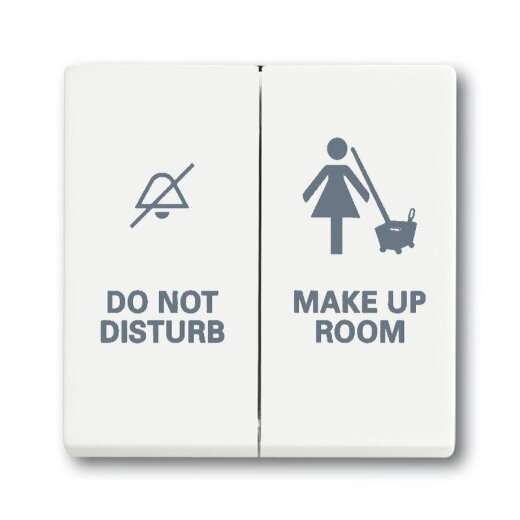 Busch-Jaeger 1785/11-884 Do Not Disturb/Make Up Room Serienwippe