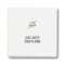 Busch-Jaeger 1786/11-884 Symbol Do Not Disturb Wippe