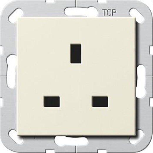 Gira Steckdose 277601 BS 13 A KS System 55 cremeweiss