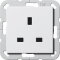 Gira Steckdose 277603 BS 13 A KS System 55 reinweiss
