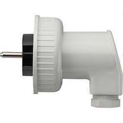 Gira SCHUKO-Stecker 002031 SCHUKO-Stecker WD AP grau