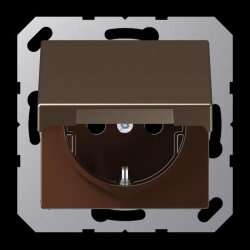 Jung SCHUKO Steckdose, 16 A 250 V ~, Klappdeckel,...