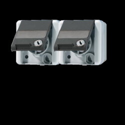 Jung SCHUKO®-Zweifach-Steckdose,...