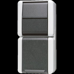 Jung SCHUKO®-Steckdose 16 A 250 V ~ mit Taster 10 A...