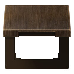 Jung Klappdeckel mit Rückstellfeder, Messing, Serie...