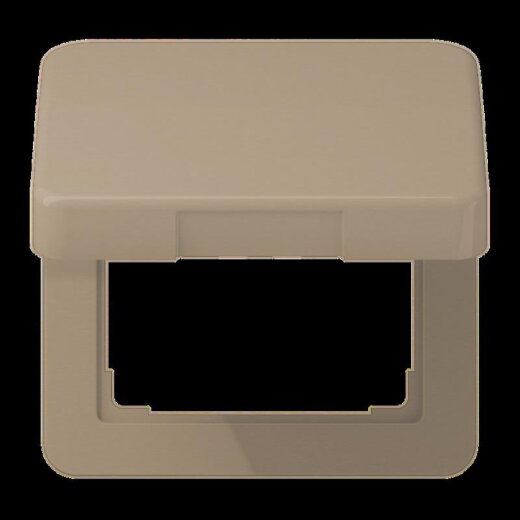 Jung Klappdeckel, Aluminium eloxiert, Serie CD, gold-bronze CD590KLGB