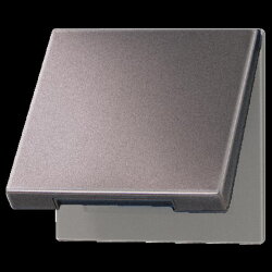 Jung Klappdeckel mit Rückstellfeder, Aluminium...