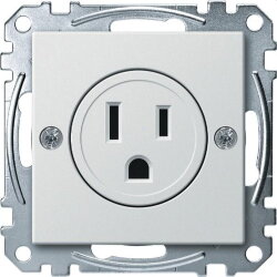 Merten Steckdoseneinsatz MEG2151-0419 15A polarweiss...