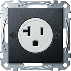 Merten Steckdoseneinsatz MEG2156-0414 20A anthrazit System M