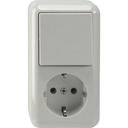 Merten Kombination MEG3495-8719 1polig polarweiss