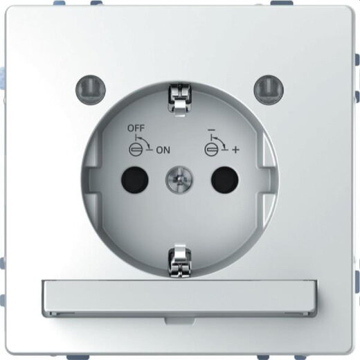 Merten SCHUKO-Steckdose Lotosweiss System Design