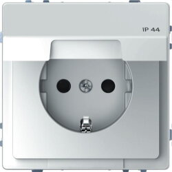 Merten SCHUKO-Steckdose Lotosweiss System Design