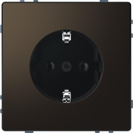 Merten SCHUKO-Steckdose Moccametallic System Design