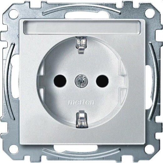 Merten SCHUKO-Steckdose MEG2302-0419 polarweiss System M