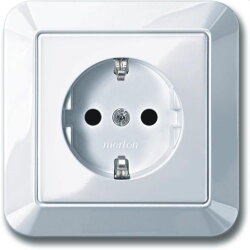 Merten SCHUKO-Steckdose MEG2300-1025 aktivweiss glaenzend...