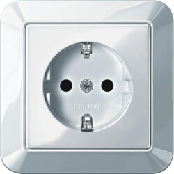 Merten SCHUKO-Steckdose MEG2300-1019 polarweiss glaenzend...