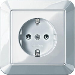 Merten SCHUKO-Steckdose MEG2301-1019 polarweiss glaenzend...
