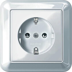 Merten SCHUKO-Steckdose MEG2301-1219 polarweiss glaenzend