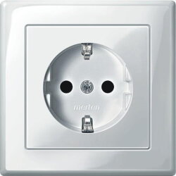 Merten SCHUKO-Steckdose MEG2300-1419 polarweiss glaenzend