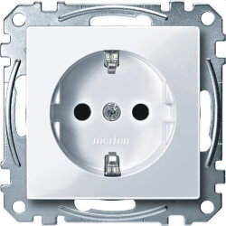 Merten SCHUKO-Steckdose MEG2300-0325 aktivweiss glaenzend