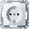 Merten SCHUKO-Steckdose MEG2300-0325 aktivweiss glaenzend