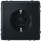Merten SCHUKO-Steckdose MEG2300-7214 anthrazit AQUADESIGN