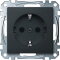 Merten SCHUKO-Steckdose MEG2300-0414 anthrazit System M