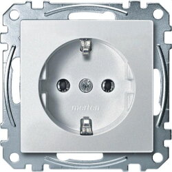 Merten SCHUKO-Steckdose MEG2401-0419 polarweiss System M
