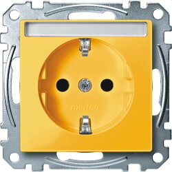 Merten SCHUKO-Steckdose MEG2302-0307 gelb System M